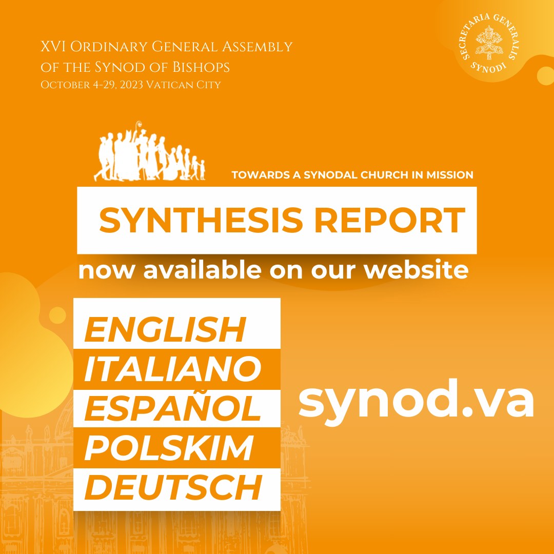 Informe de síntesis de la XVI Asamblea General Ordinaria del Sínodo de los Obispos